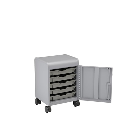 Smith Trades Industrial Storage Cabinet, 30.4 in H, 21 in W, Platinum 120005000PPPPLT